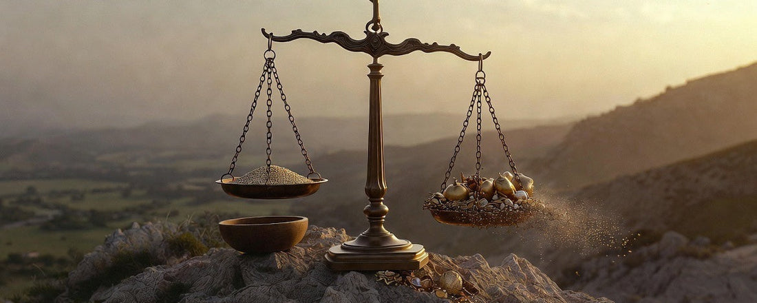 Stoic reflection on temperance and self-mastery, inspired by Musonius Rufus and Portia's Hearth